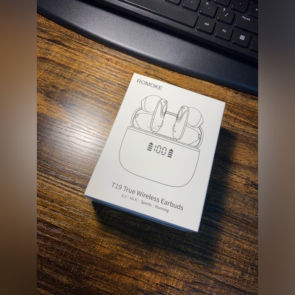 Wireless Earbud, Bluetooth Headphones 5.3 Built in 4 ENC, GREEN - Picture 12 of 13